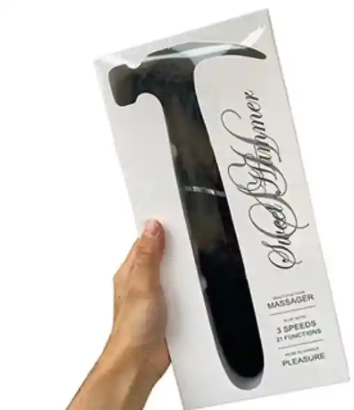 Martillo Vibrador 28cm Potente Powerful Orgasmico Inevitable Hammer Doble Vibración Consolador Dildo Juguete