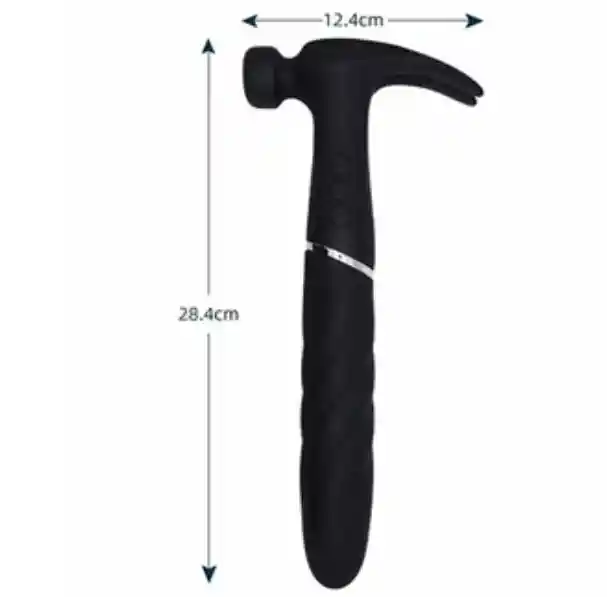 Martillo Vibrador 28cm Potente Powerful Orgasmico Inevitable Hammer Doble Vibración Consolador Dildo Juguete