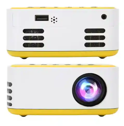 Mini Proyector Led Video Beam 800lm Hd 1080p Hdmi Usb Yg280