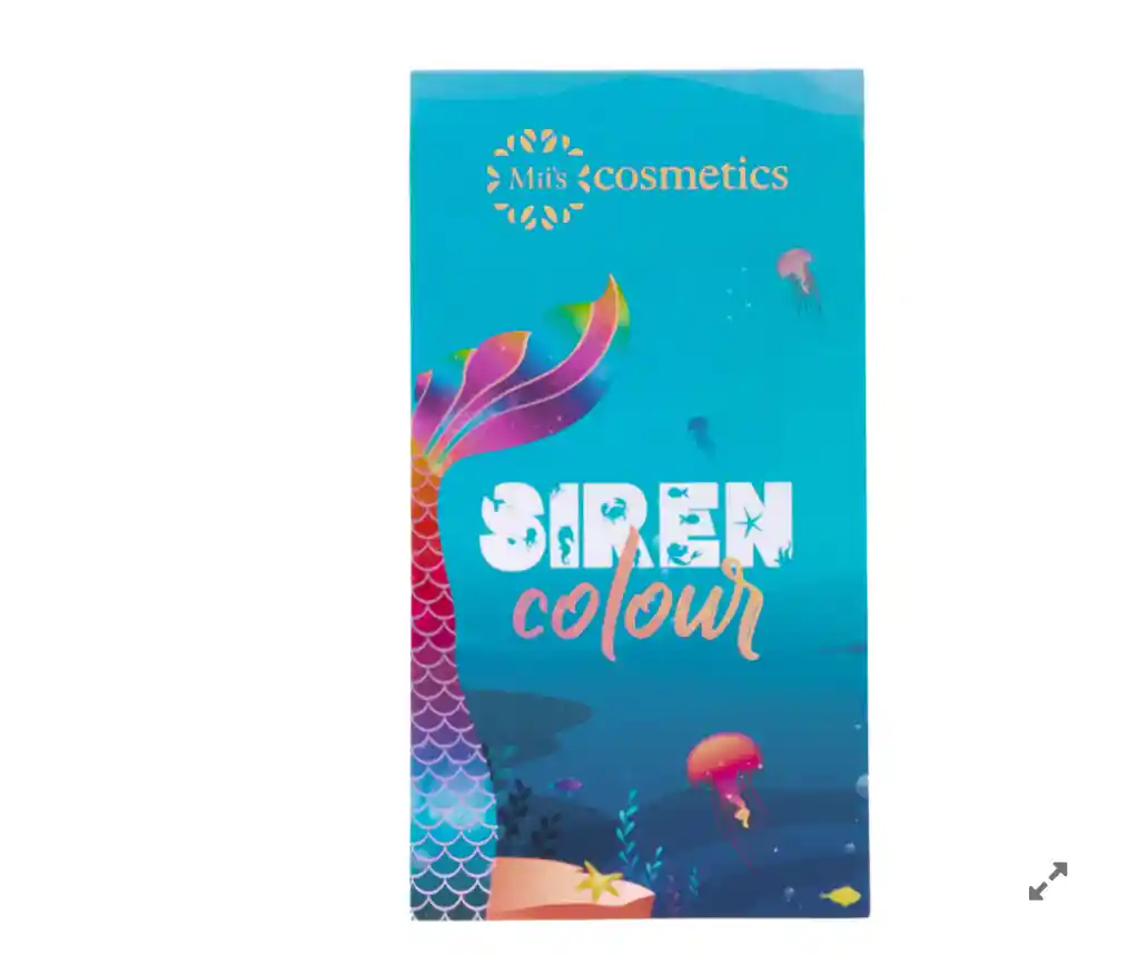 Paleta Siren Miis Cosmetics Colour