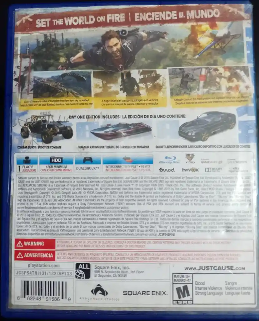 Just Cause 3 Ps4