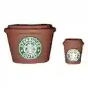 Set Protectores Para Cargador Iphone 20w Café Starbucks