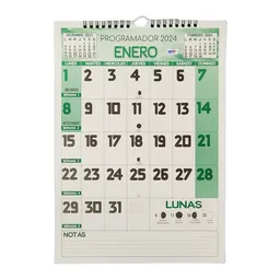 Calendario Programador 2024 Vertical