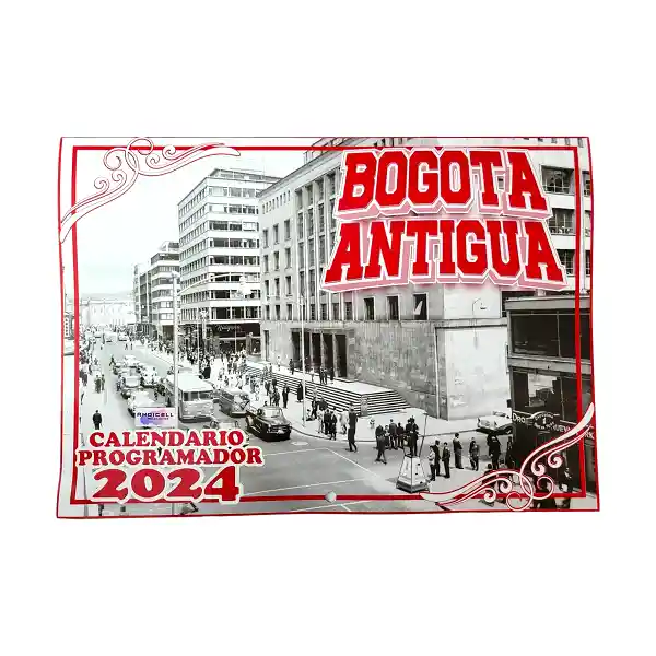 Almanaque Calendario Programador Bogotá Antigua 2024