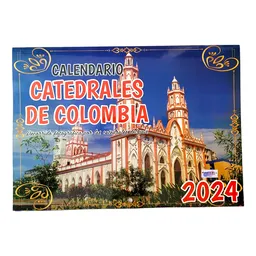 Almanaque Calendario Programador Catedrales De Colombia 2024