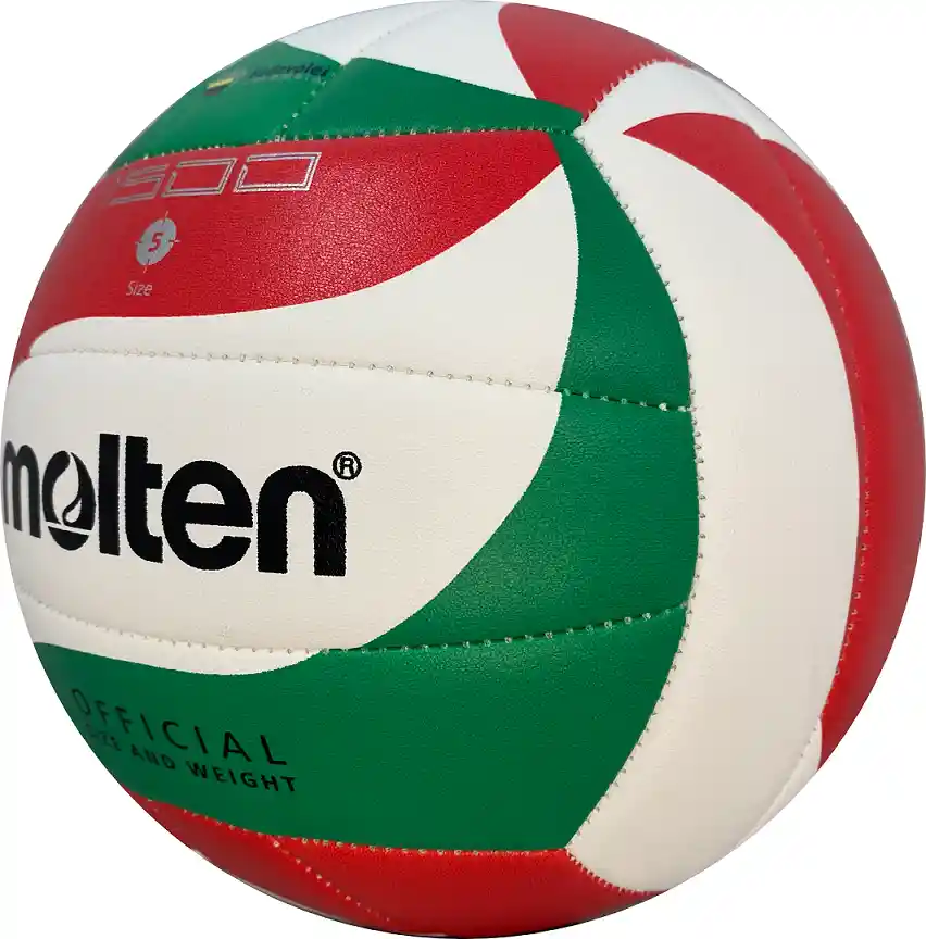 Balón De Voleibol Molten V5m1500 Cosido A Maquina (tacto Suave)