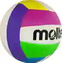 Balón De Voleibol Molten Playa Cosido Ms500 Neon Original