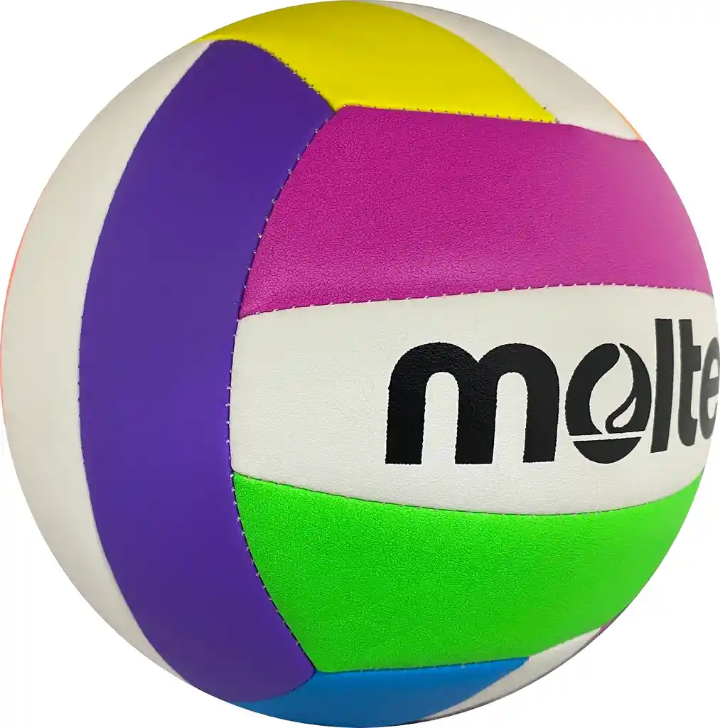 Balón De Voleibol Molten Playa Cosido Ms500 Neon Original