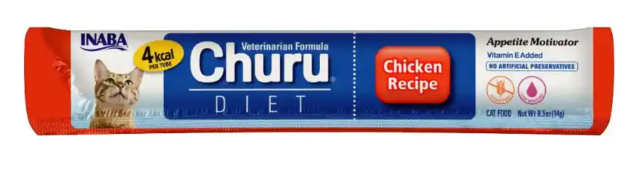 Churu Gatos Diet Cuidado Renal Urinario Y Hepatico Pollo 14gr Unidad