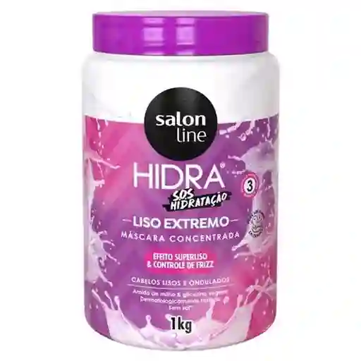 Salon Line Máscara Capilar S.o.s Hidratacion Hidra Liso Extremo Coco 1 Kg