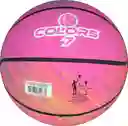 Balón De Baloncesto Golty #7 Competencia Colors Caucho/rosado.