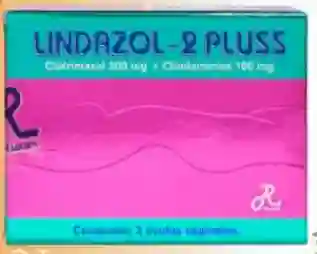 Lindazol-2 Pluss Ovulos (clotrimazol 200 Mg+ Clindamicina 100 Mg)