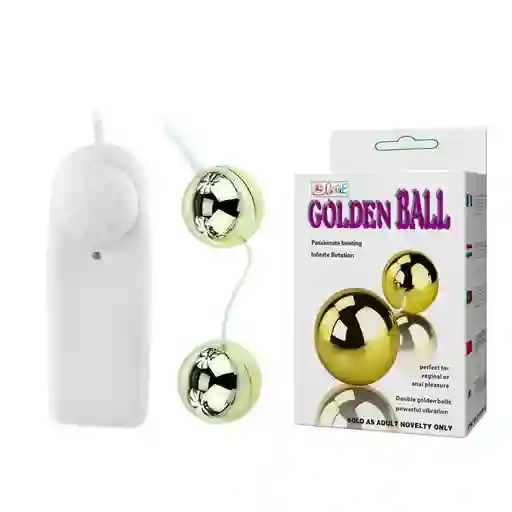 Bolas Vaginales Anales Con Vibracióm Juguete Sexual Golden Ball