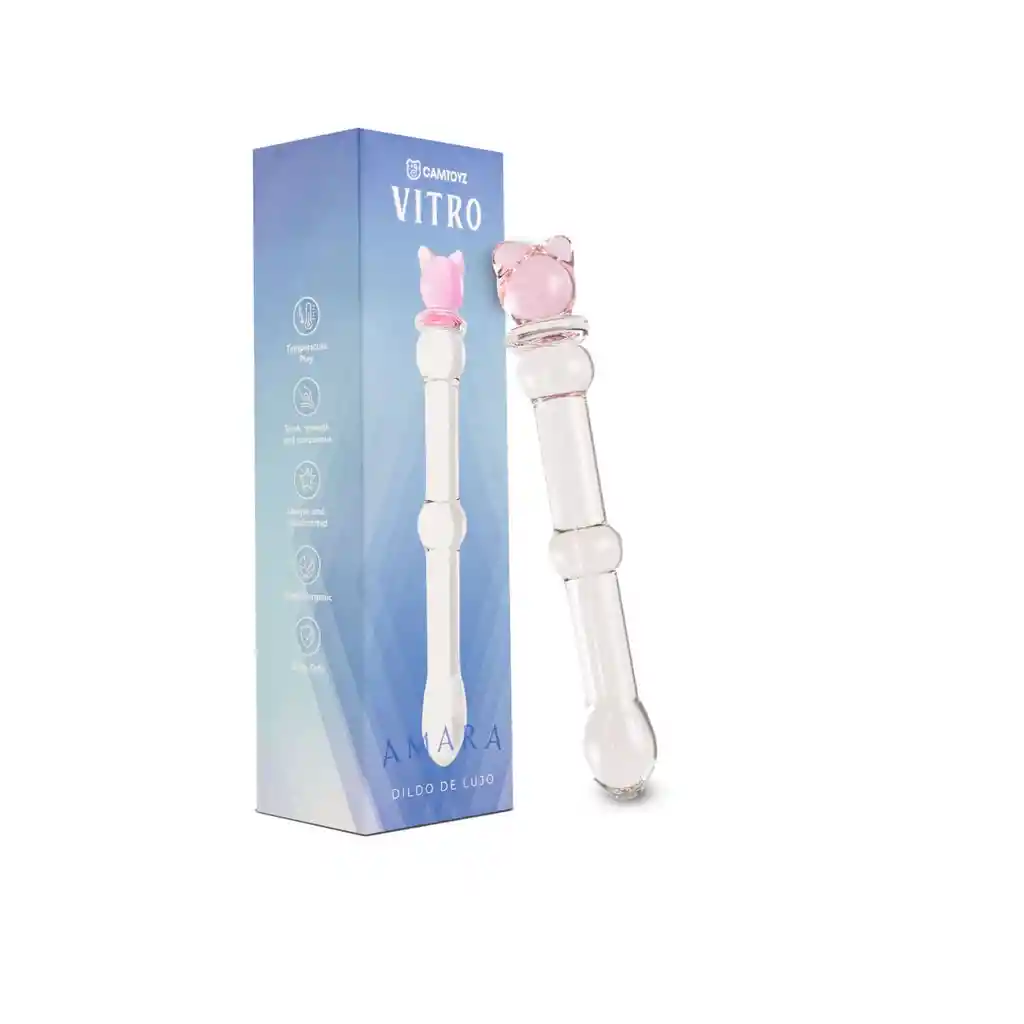 Dildo De Vidrio Amara-vitro