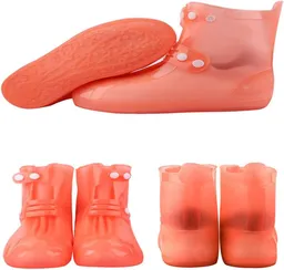 Protector De Lluvia Para Zapatos Naranja Talla 38-39