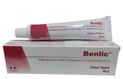 Benlic Crema Topico 40g (betametasona +clotrimazol+gentamicina