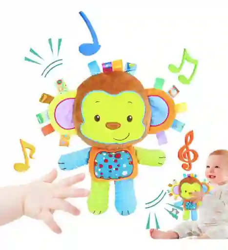 Peluche Sensorial Relajante Con Sonidos Para Bebes Y Niños