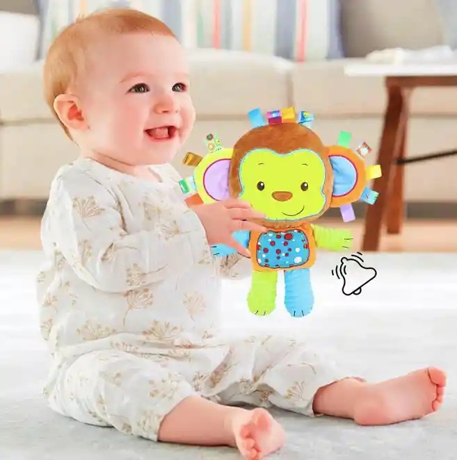 Peluche Sensorial Relajante Con Sonidos Para Bebes Y Niños