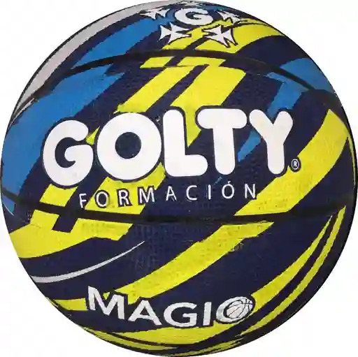 Balón De Baloncesto Golty #5 Competicion Magic/azul