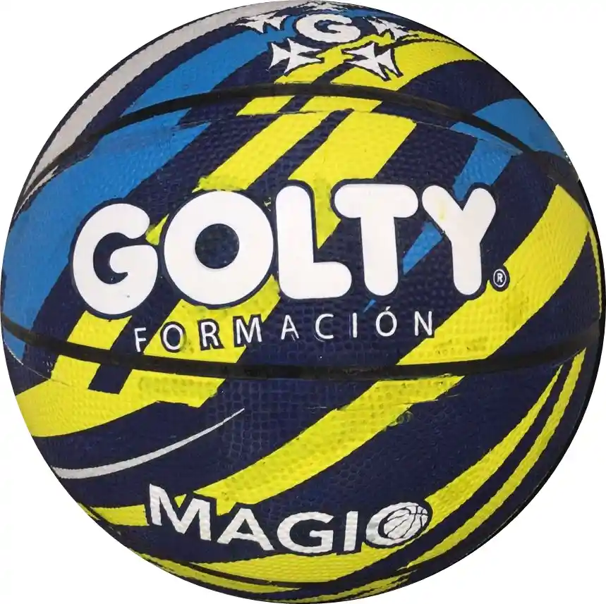 Balón De Baloncesto Golty #5 Competicion Magic/azul