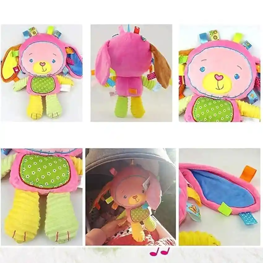 Peluche Sensorial Relajante Con Sonidos Para Bebes Y Niños