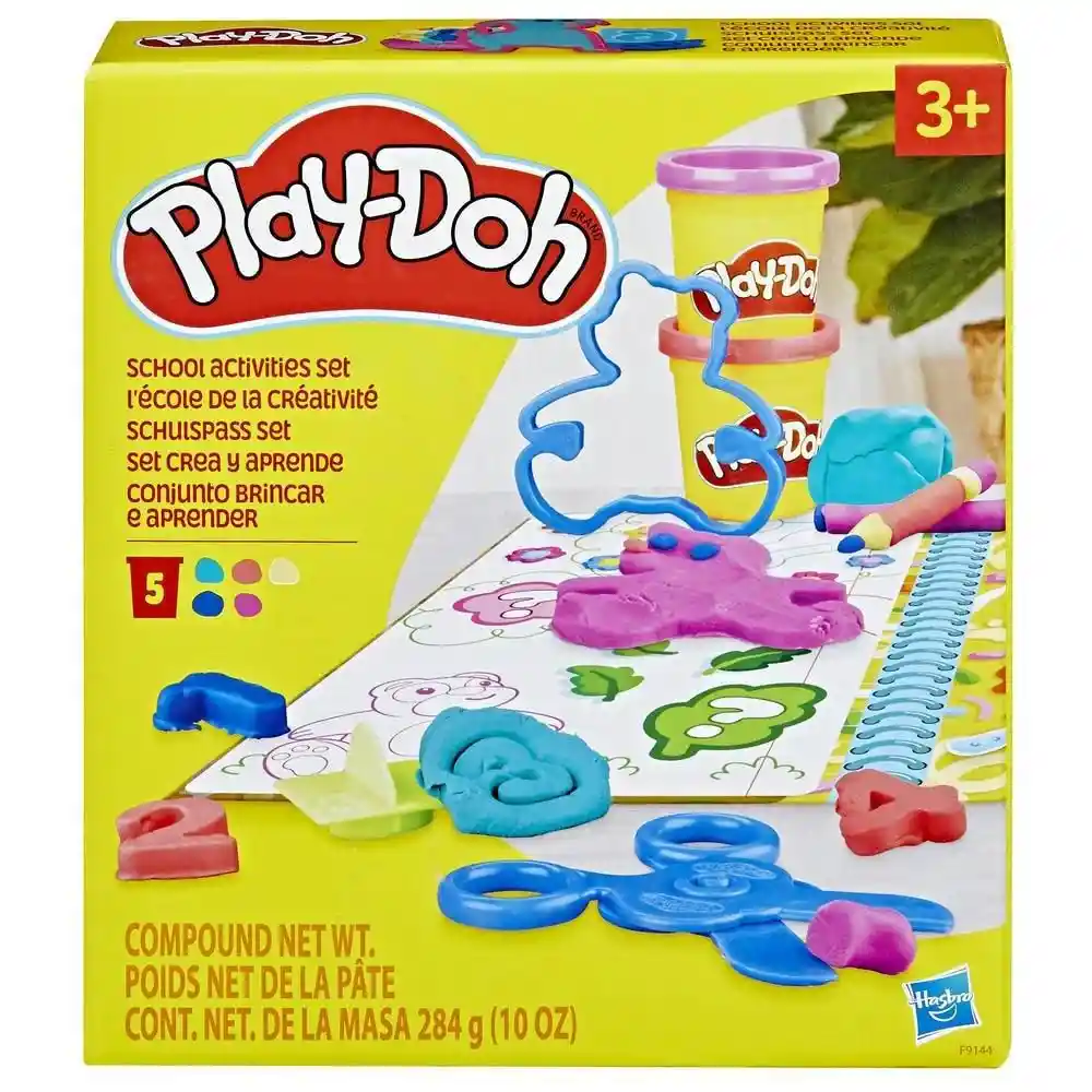 Plastilinas Set Crea y Aprende Play Doh