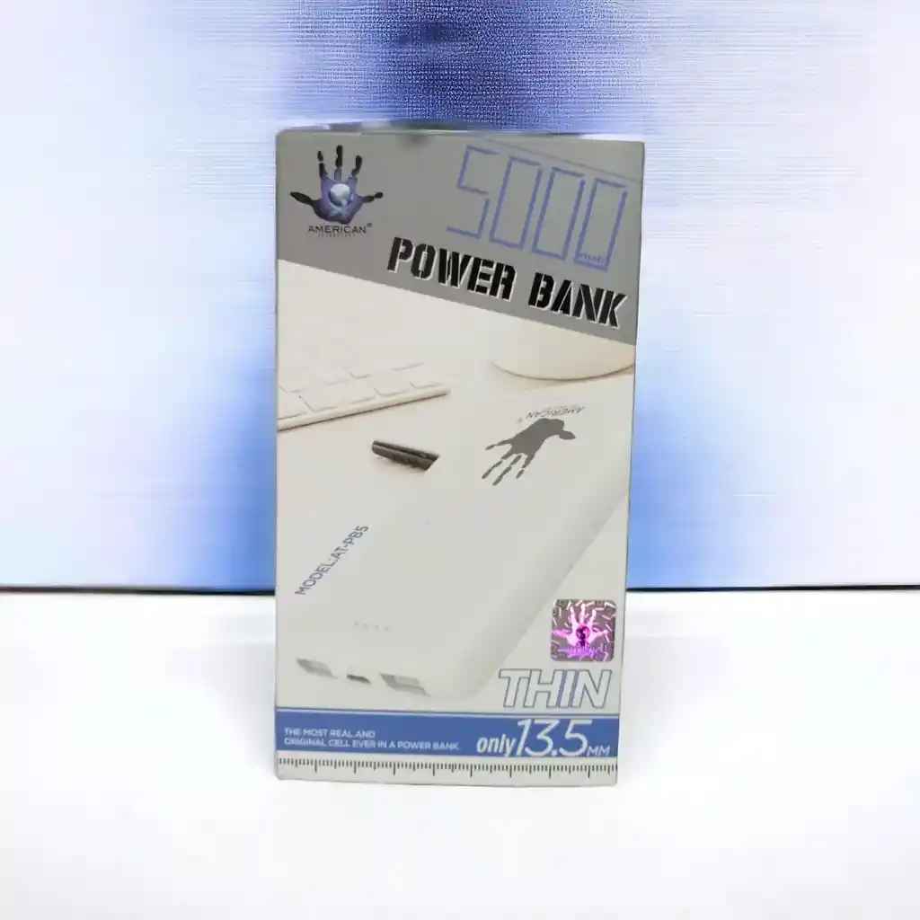 Power Bank American 5.000 Mah