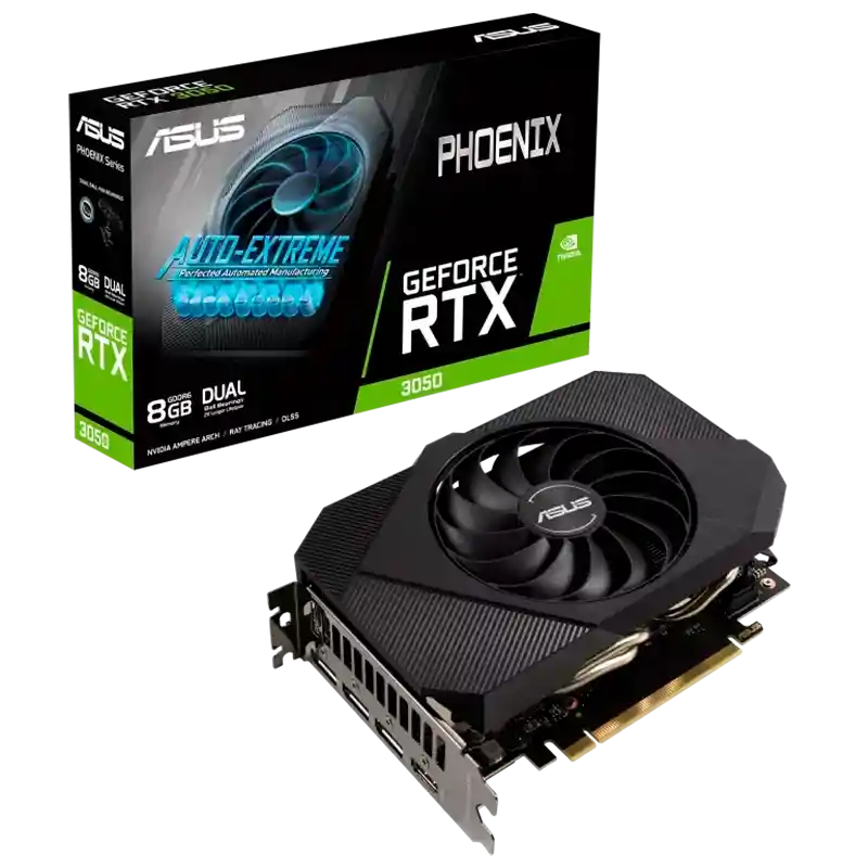 Tarjeta De Vídeo Asus Phoenix Geforce Rtx 3050 Gddr6 8gb