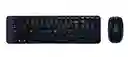 ⭐kit De Teclado Y Mouse Inalámbrico Logitech Mk220 Español Latinoamérica De Color Negro 🖱 ⌨️