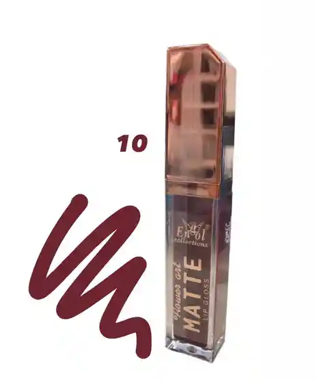 Labial Brillo Tono 10 Matte Floral Engol