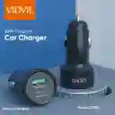 Cargador Para Carro Vidvie Con Dos Puertos