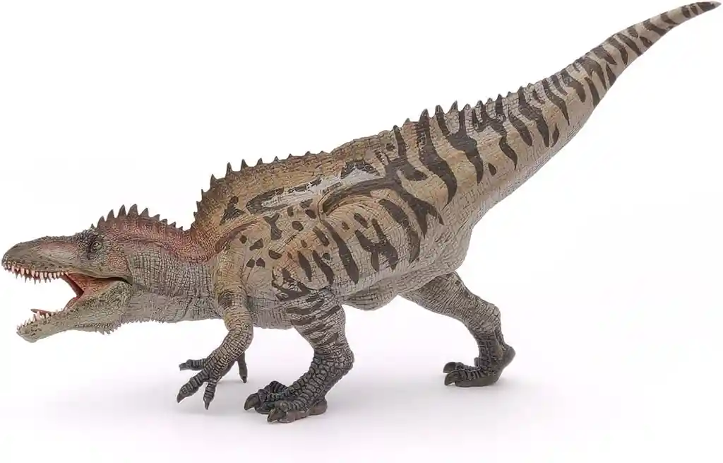 Figura Dinosaurios Acrocanthosaurus Colección Pintado A Mano