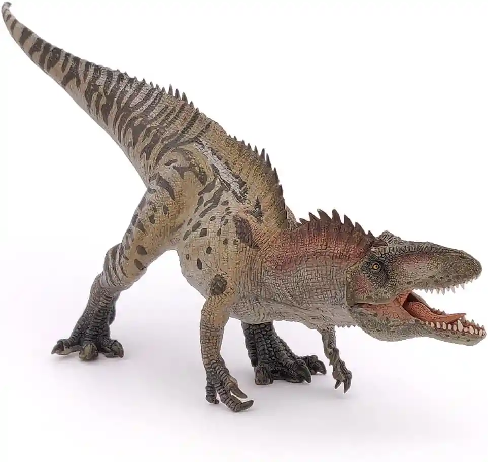 Figura Dinosaurios Acrocanthosaurus Colección Pintado A Mano