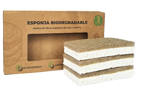 Jarra Purificadora Agua + 3 Esponjas Biodegradables Ecotr