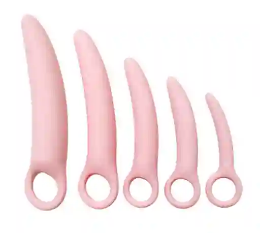 Set Dilatadores Vaginales En Silicona X5