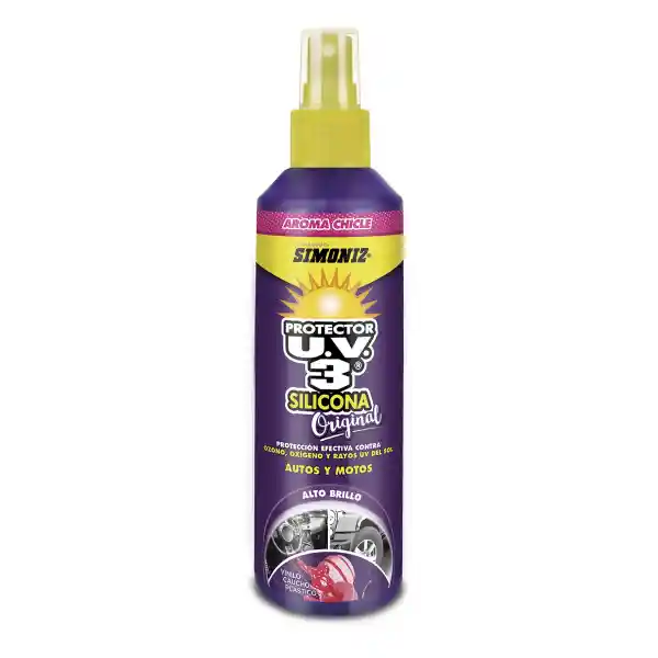 Silicona Uv3 Simoniz 200ml Chicle