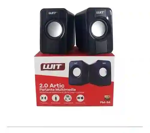 Parlantes Para Computador Pc Wit Conexión 3.5mm-usb Pm-94
