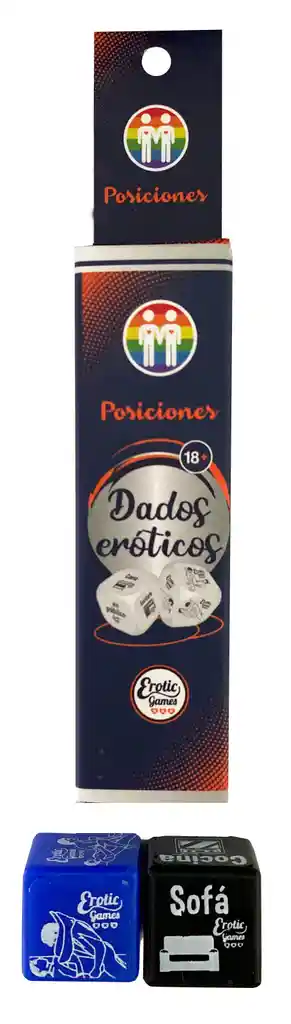 Dados Eróticos Posiciones X2 Gay Masculinos Erotic Games