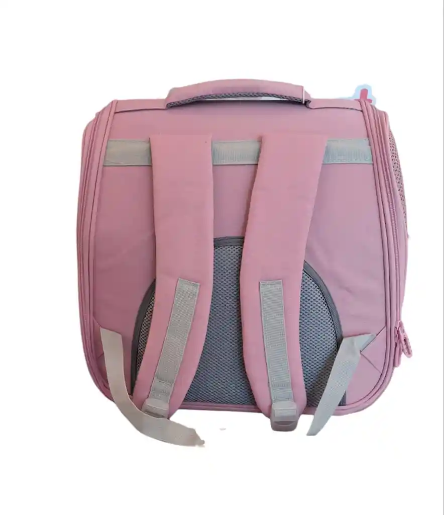 Bolso Transportador Rosado Para Perros Y Gatos