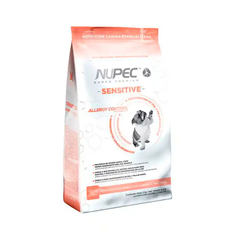 Nupec Sensitive Allergy R M Y G X 15 Kg