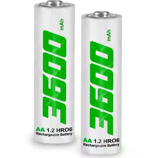 Pilas Baterías Recargables Aa 3600mah Blister X2