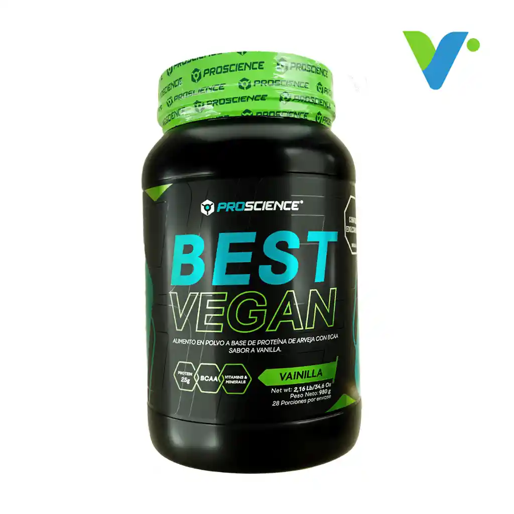 Best Protein Vegan Proscience Vainilla🌱 Proteína Vegana