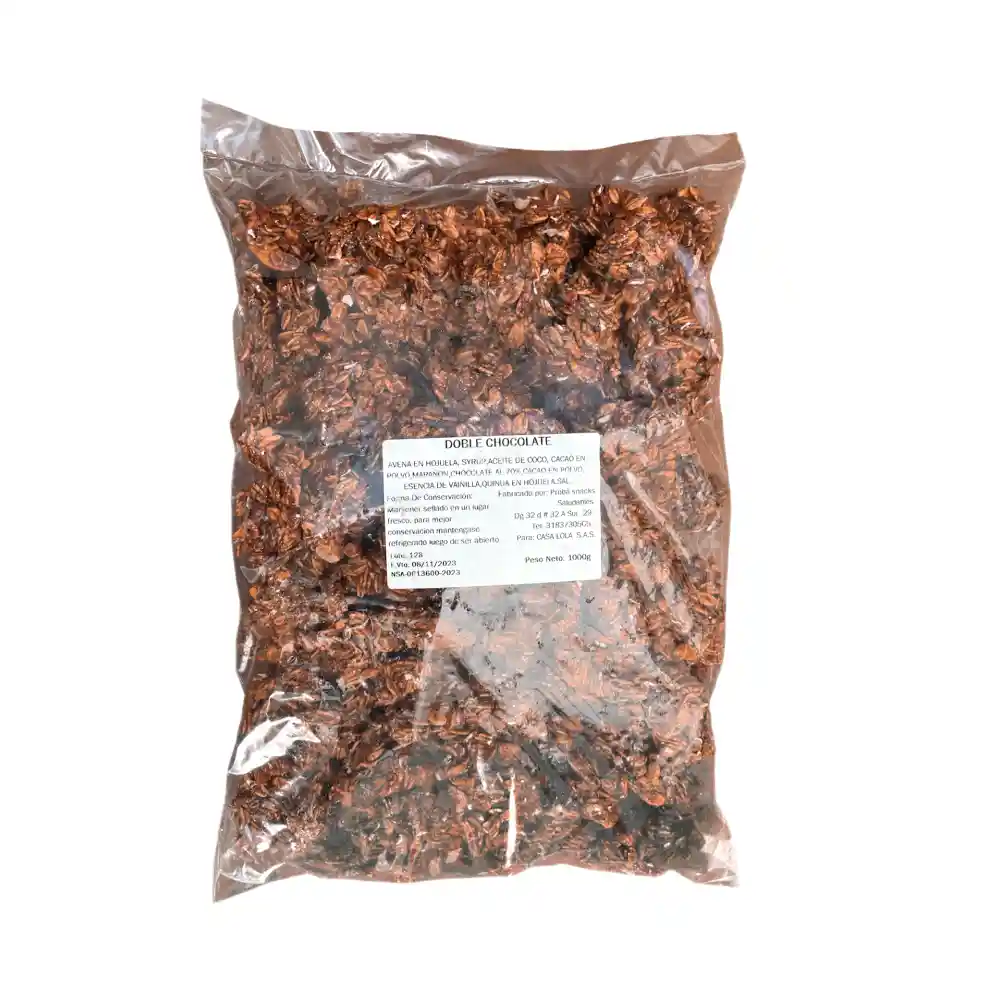 Granola Doble Chocolate 1kg