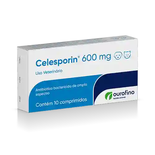 Celesporin 600mg X 10 Comprimidos - Cefalexina