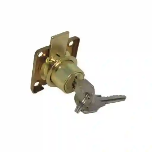 Cerradura Dorada Mueble 1550 Gato