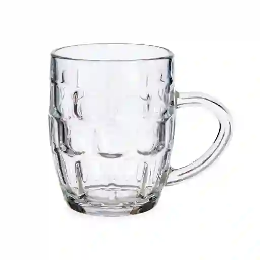 Vaso Cervecero De Vidrio Macizo 280ml Set X2 Unidades