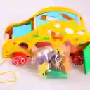 Carro De Arrastre De Animales Variados Para Niños