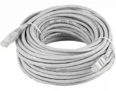 Cable Red Rj45 30 Mts Certificado Fábrica Cat 6 Velocidad 10/100/1000 Mbps Para Interiores Redes - Internet - Juegos-smartv-tv Box
