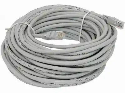 Cable Red Rj45 30 Mts Certificado Fábrica Cat 6 Velocidad 10/100/1000 Mbps Para Interiores Redes - Internet - Juegos-smartv-tv Box