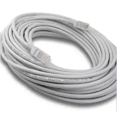 Cable Red Rj45 30 Mts Certificado Fábrica Cat 6 Velocidad 10/100/1000 Mbps Para Interiores Redes - Internet - Juegos-smartv-tv Box